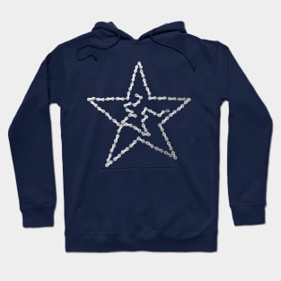 Bike Chain Star Hoodie